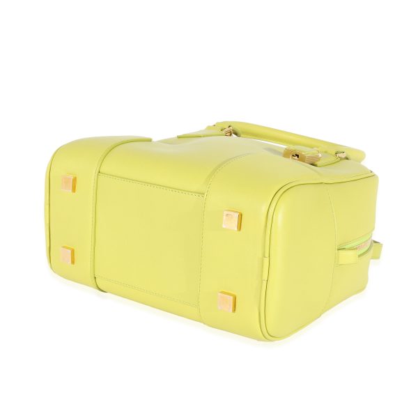 129541 box aca575f3 af7a 4235 91db 51d1a2325206 Loewe Lime Yellow Leather Square Amazona 19