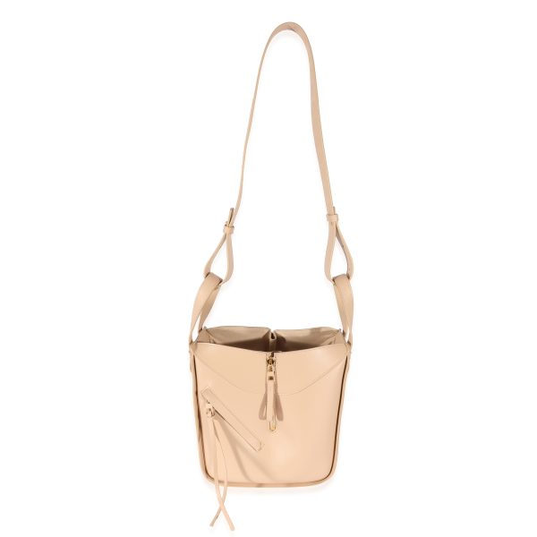 129552 bv Loewe Natural Leather Hammock Nugget Bag