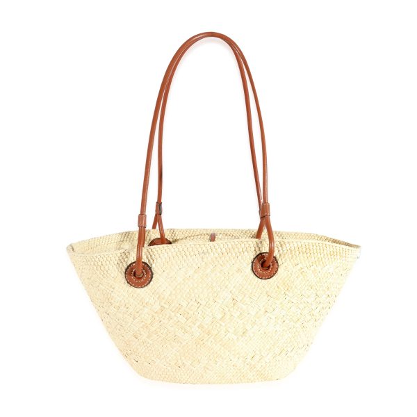 129567 pv 7e45b694 260b 4b5e 9664 d9a071f3e3ba Loewe Raffia Small Anagram Basket Tote