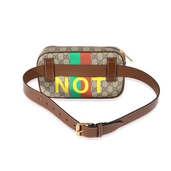 129601 pv 3f766f4e 40bb 4e7a 98df 9c96511fc983 Gucci Beige GG Canvas FakeNot Belt Bag