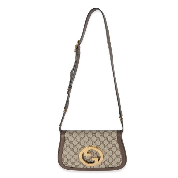 129608 bv Gucci GG Canvas Blondie Shoulder Bag