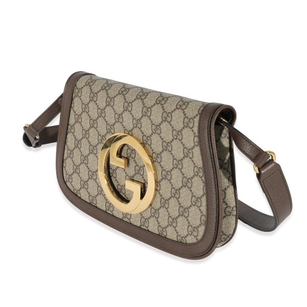 129608 sv Gucci GG Canvas Blondie Shoulder Bag