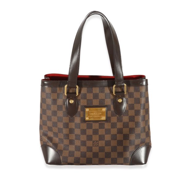 129722 fv 0083a590 c6b1 448f b37f 6de1b76fbe49 Louis Vuitton Canvas Damier Ebene Hampstead PM