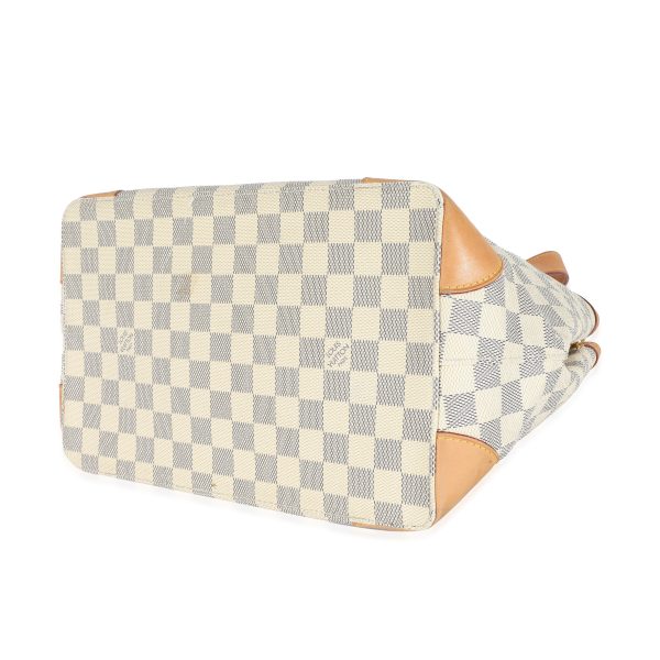 129723 box Louis Vuitton Damier Azur Canvas Hampstead PM