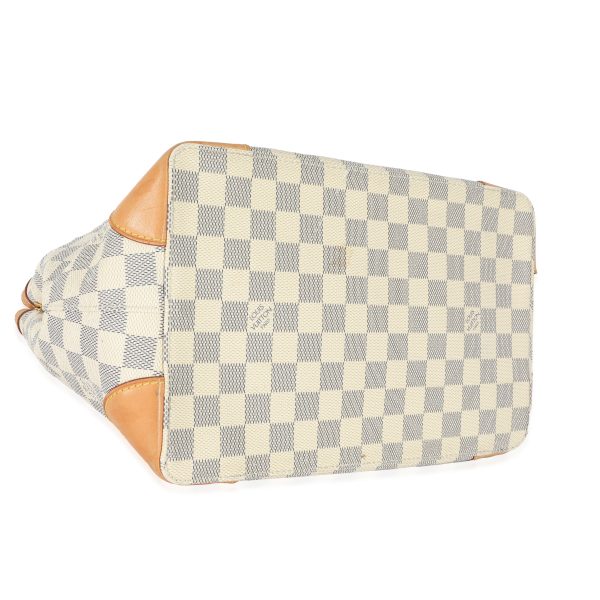 129723 clasp Louis Vuitton Damier Azur Canvas Hampstead PM