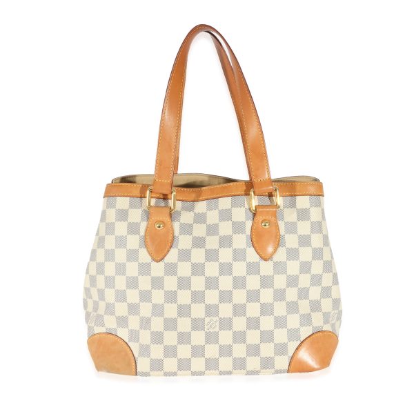 129723 pv Louis Vuitton Damier Azur Canvas Hampstead PM