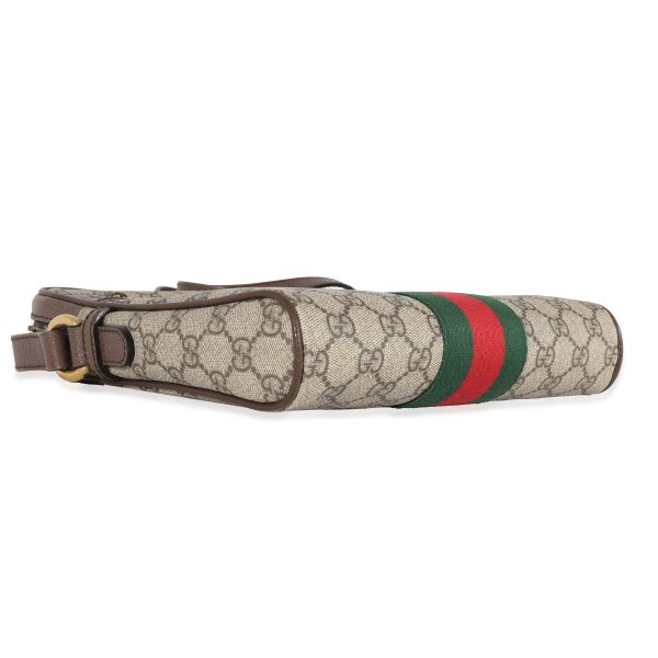 129801 clasp 11fdb8f5 e294 4c8f b102 9fa35e5dfe6a Gucci GG Canvas Small Ophidia Messenger