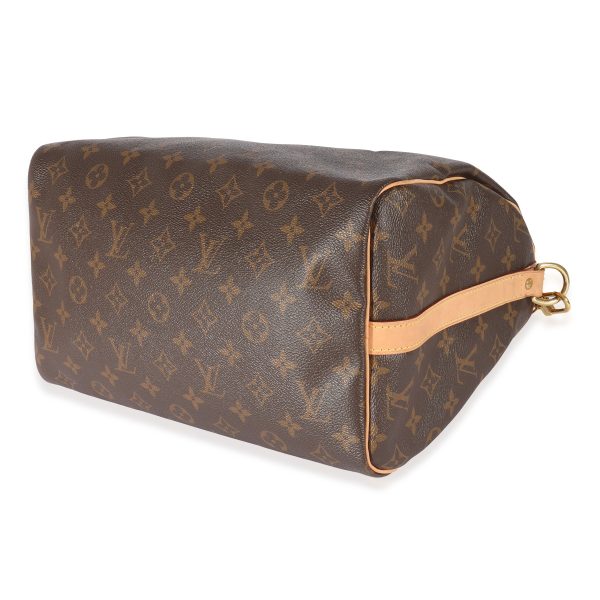 129833 clasp Louis Vuitton Monogram Canvas Speedy Bandouliere 30