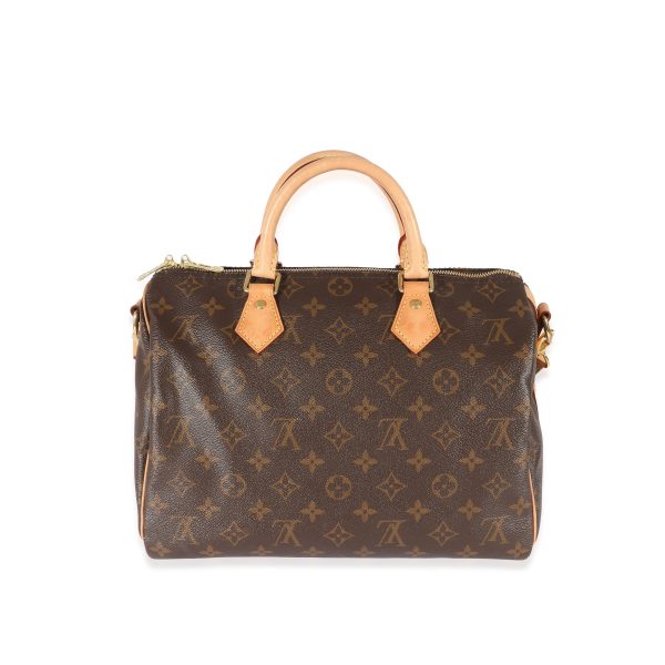 129833 stamp Louis Vuitton Monogram Canvas Speedy Bandouliere 30