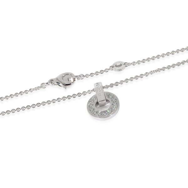 129875 clasp BVLGARI Bvlgari Bvlgari Diamond Necklace in 18k White Gold 037 CTW