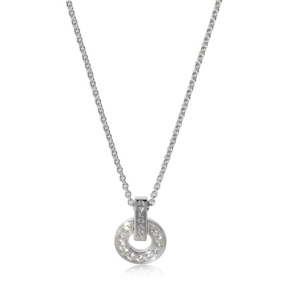 129875 fv BVLGARI Bvlgari Bvlgari Diamond Necklace in 18k White Gold 037 CTW