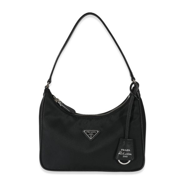 129900 fv 1f96a9c9 107f 44e9 b10a 24f9b3ea85c6 Prada Black Re Nylon Re Edition 2005 Mini Bag