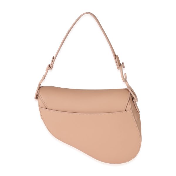 129921 pv 9fe3dc51 f4dc 4372 a72c 3318a99a376a Christian Dior Beige Leather Ultramatte Saddle Bag