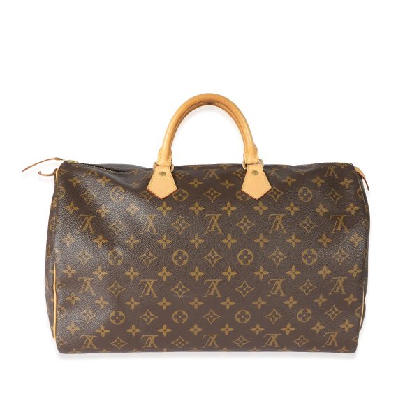 129934 pv Louis Vuitton Monogram Canvas Speedy 40