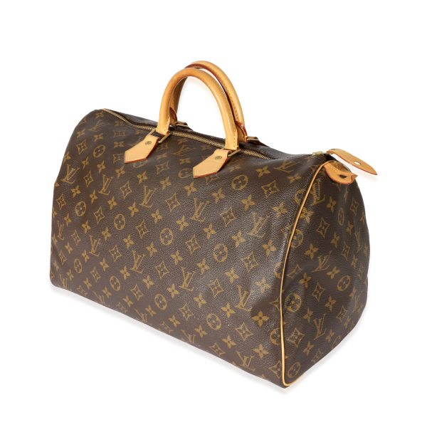 129934 sv Louis Vuitton Monogram Canvas Speedy 40