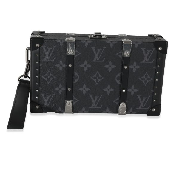 129974 fv Louis Vuitton Monogram Eclipse Canvas Wallet Trunk