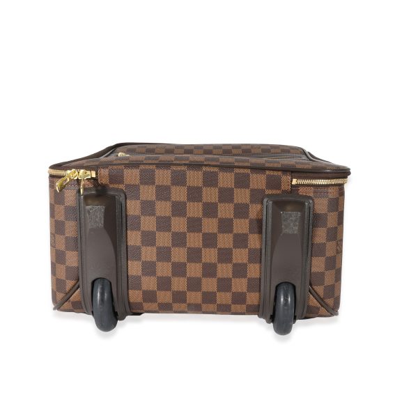 129982 stamp Louis Vuitton Damier Ebene Canvas Pegase 45