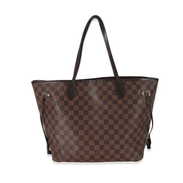 129987 fv Louis Vuitton Damier Ebene Canvas Neverfull MM