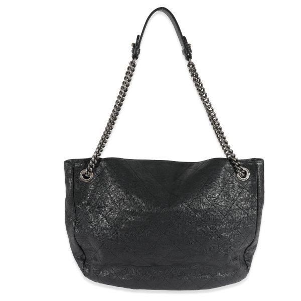 129995 pv Chanel Black Caviar Coco Daily Hobo