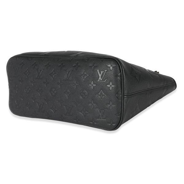 130011 box 4ba5a46e ee53 40d9 adbb 94ea2d7a80e9 Louis Vuitton Black Empreinte Neverfull MM