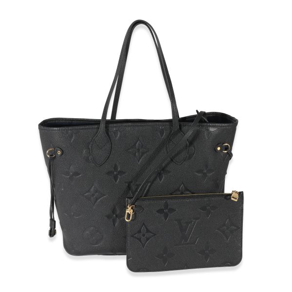 130011 fv 70497366 7a76 4fe7 a054 38c183ffda59 Louis Vuitton Black Empreinte Neverfull MM