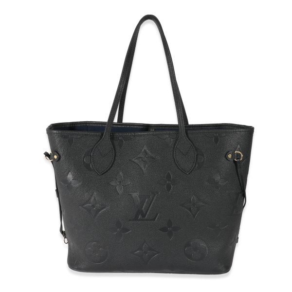 130011 pv 0cd90cfa 5c15 447d 929f a971176f433b Louis Vuitton Black Empreinte Neverfull MM