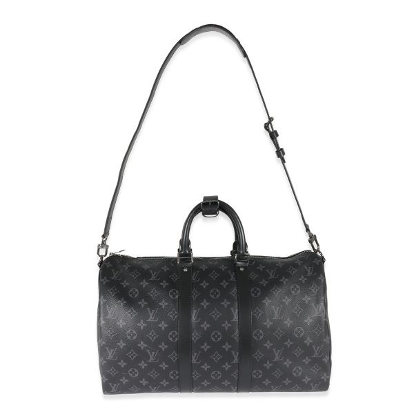 130042 bv b3d15898 825d 4d9c bcd1 cfbc66043bca Louis Vuitton Monogram Eclipse Keepall Bandouliere 45