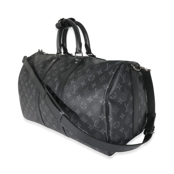 130042 sv 8dd7c783 fcda 4aca 85ba b43fc39aac73 Louis Vuitton Monogram Eclipse Keepall Bandouliere 45