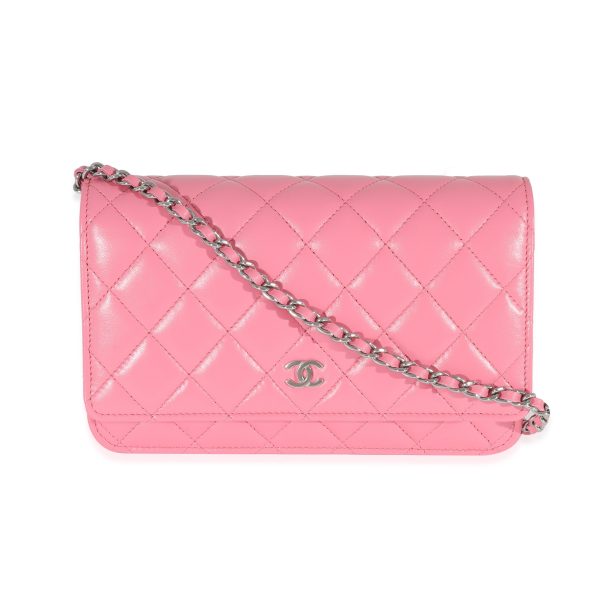 130090 fv 97f5d651 6b2c 423e b2c4 63c9f754a6a7 Chanel Pink Lambskin Wallet On Chain