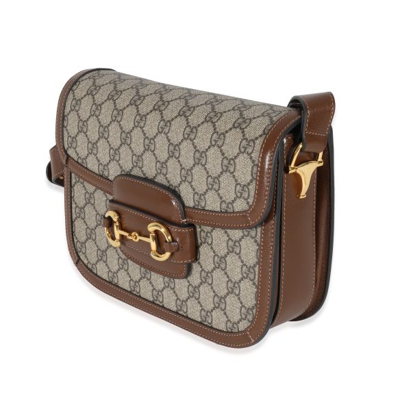 130096 sv Gucci GG Canvas Horsebit 1955 Shoulder Bag