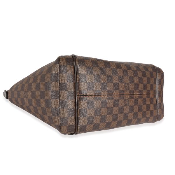 130104 clasp Louis Vuitton Damier Ebene Canvas Totally MM