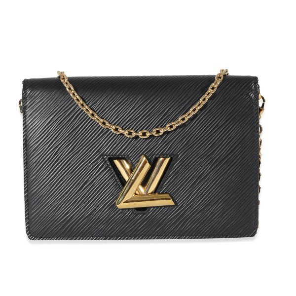 130152 fv c020ab3b 7e4c 4350 8f89 c0e7ef54b521 Louis Vuitton Black Epi Twist Belt Chain Pouch