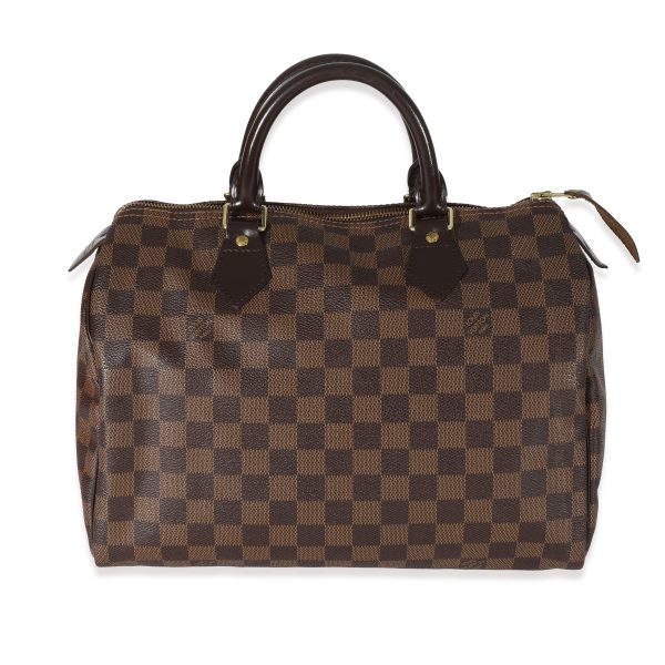 130267 fv Louis Vuitton Canvas Damier Ebene Speedy 30