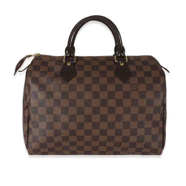 130267 pv Louis Vuitton Canvas Damier Ebene Speedy 30