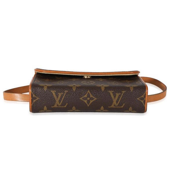 130306 stamp 38b6a29c 8238 44ed 9b53 3b7a424e203e Louis Vuitton Vintage Monogram Canvas Pochette Florentine Waist Bag