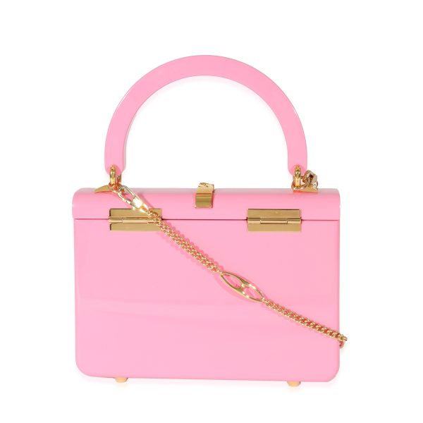 130332 pv Gucci Pink Plexiglass Mini Sylvie 1969