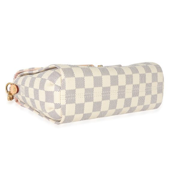 130354 clasp fdaf9dd2 9ed2 48dc 8add 28210f09839b Louis Vuitton Damier Azur Canvas Croisette