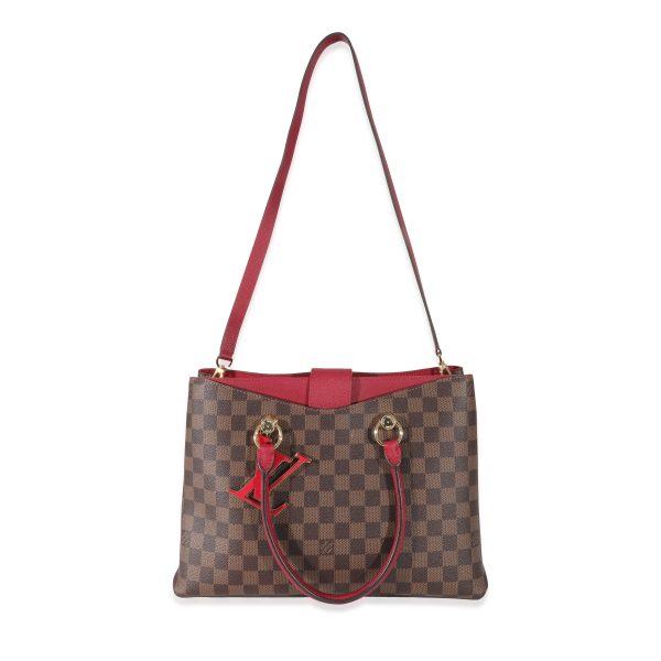 130410 bv Louis Vuitton Damier Ebene Canvas LV Riverside Tote