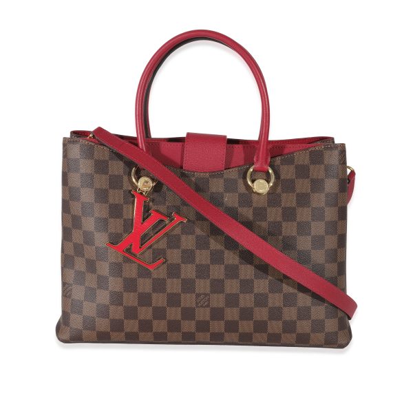 130410 fv Louis Vuitton Damier Ebene Canvas LV Riverside Tote