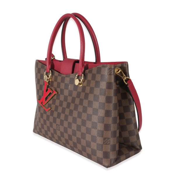 130410 sv Louis Vuitton Damier Ebene Canvas LV Riverside Tote