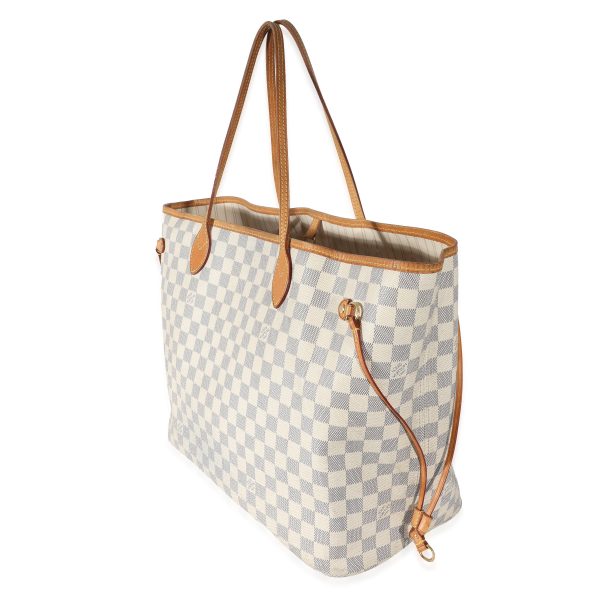 130420 sv ae1b98ad 5d26 410e b2bc 1b1b1bfeaefc Louis Vuitton Damier Azur Canvas Neverfull GM