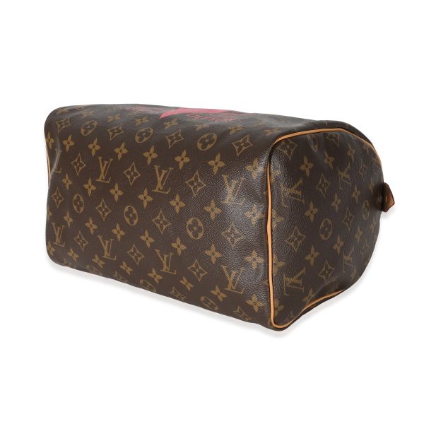 130438 box Louis Vuitton Monogram Canvas Grenade V Speedy 30