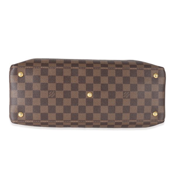 130460 clasp 80df3f4b 6cdb 48f7 bd2f b18e11552662 Louis Vuitton Damier Ebene Canvas LV Riverside