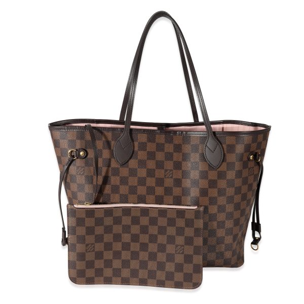 130477 fv Louis Vuitton Damier Ebene Neverfull MM