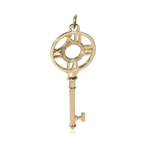 130494 fv Tiffany Co Atlas Key Pendant With Diamonds in 18k Yellow Gold 002 CTW