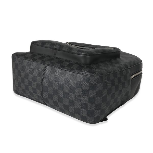 130496 clasp 08ffe88b 1f85 48f2 97bb 6703db438ce3 Louis Vuitton Canvas Damier Graphite Josh Backpack