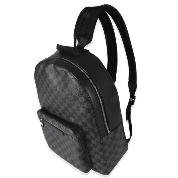 130496 sv f143dd29 1f67 4364 a68c 50d567bc2d15 Louis Vuitton Canvas Damier Graphite Josh Backpack