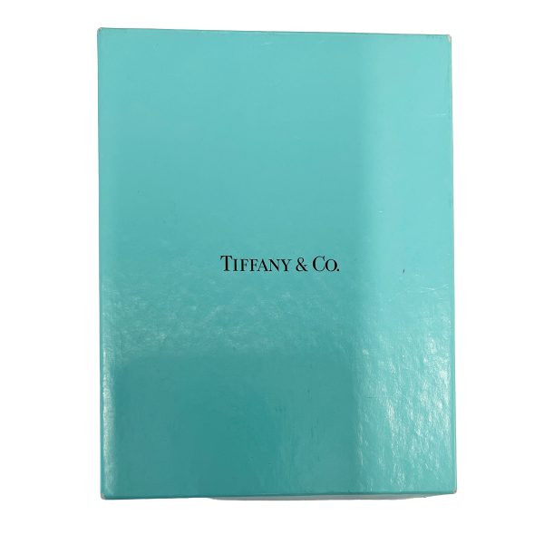 130569 box Tiffany Co Atlas Diamond Collar Necklace in 18k White Gold 15 CTW