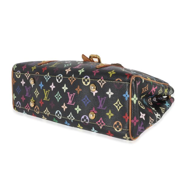 130601 box fbfa9c57 83d0 498d b993 47c6b44949e1 Louis Vuitton x Takashi Murakami Black Monogram Multicolore Aurelia MM