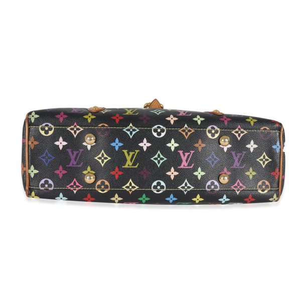 130601 stamp a1643eb3 cf7e 4b98 9411 ef2f3862b904 Louis Vuitton x Takashi Murakami Black Monogram Multicolore Aurelia MM